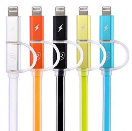 Product 2 IN 1 Data Cable   Aurora Cable